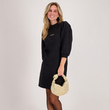 Je m'appelle Jurken Sweatdress Magique | Zwart