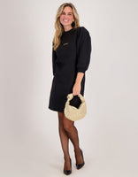 Je m'appelle Jurken Sweatdress Magique | Zwart