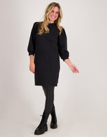 Je m'appelle Jurken Sweatdress Magique | Zwart