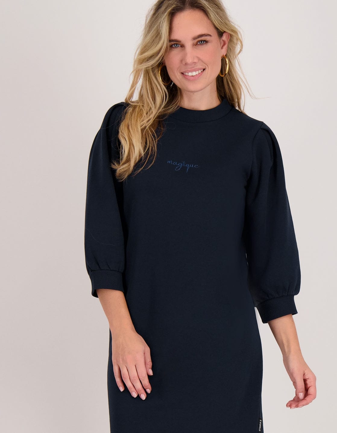 Je m'appelle Jurken Sweatdress Magique | Donkerblauw