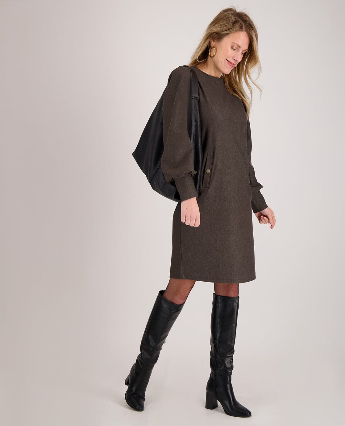 Je m'appelle Jurken Chocolate Brown / XS Robe Neva | Chocolate Brown