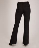 Je m'appelle Broeken Pant Flare Stretch Denim | Zwart