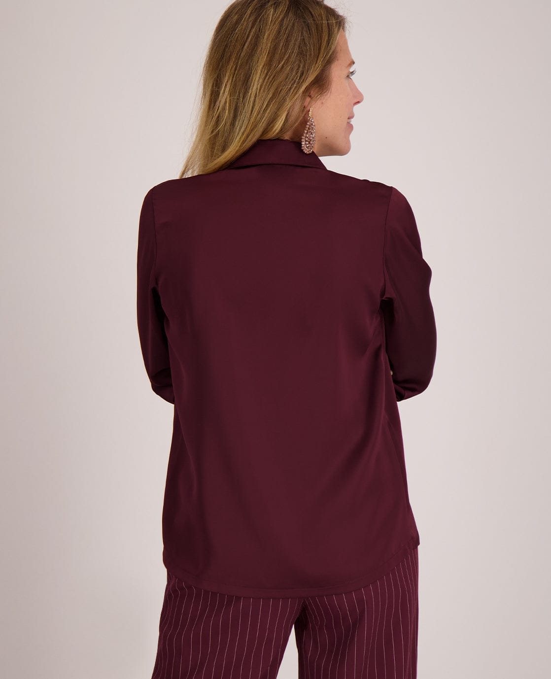 Je m'appelle Tops Blouse Bodine | Burgundy