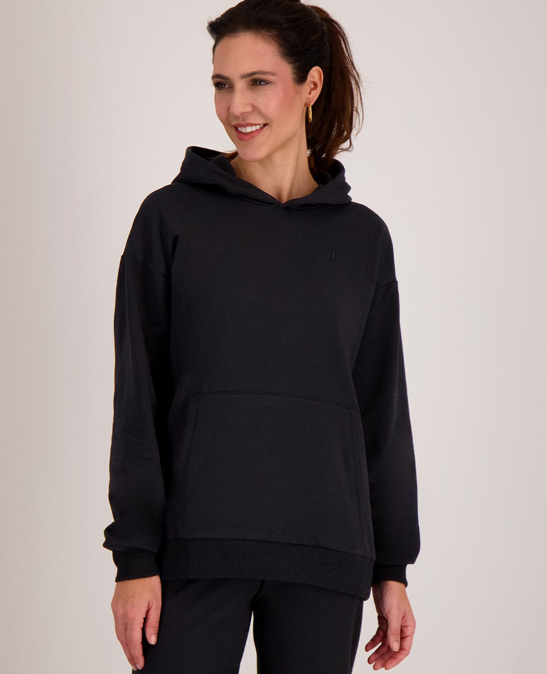 Je m'appelle Tops Zwart / XS Hoodie Organic | Zwart