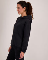 Je m'appelle Tops Hoodie Organic | Zwart