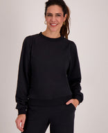 Je m'appelle Tops Sweater Organic | Zwart