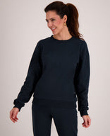 Je m'appelle Tops Donkerblauw / XS Sweater Organic | Donkerblauw