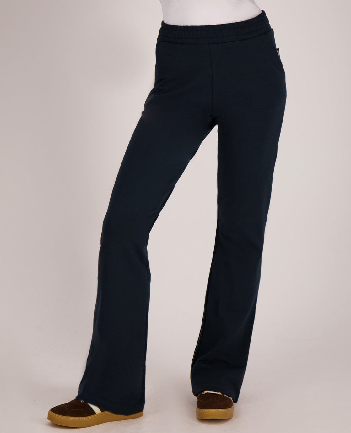 Je m'appelle Broeken Pant Flare Organic | Donkerblauw