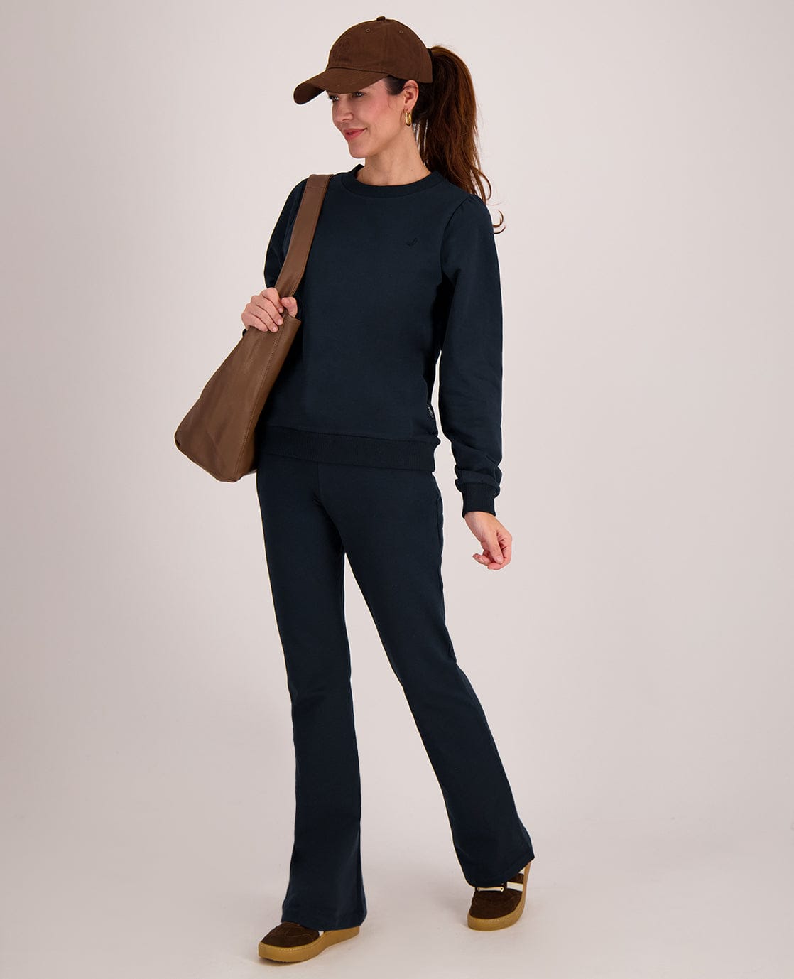 Je m'appelle Tops Sweater Organic | Donkerblauw