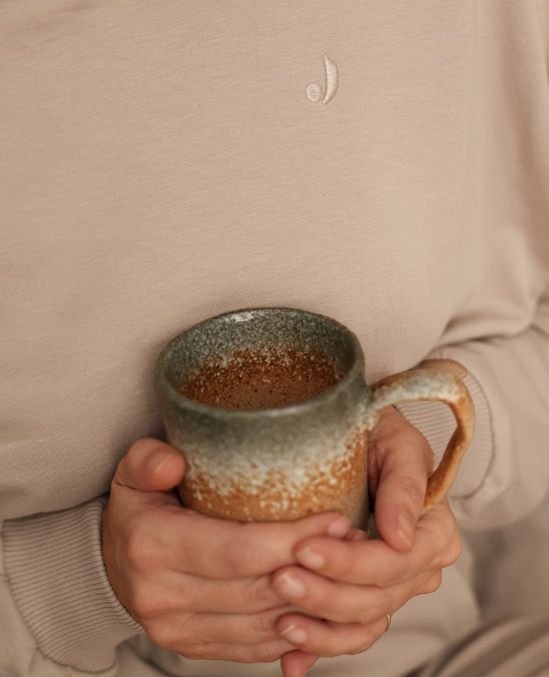 Je m'appelle Tops Hoodie Organic | Sahara