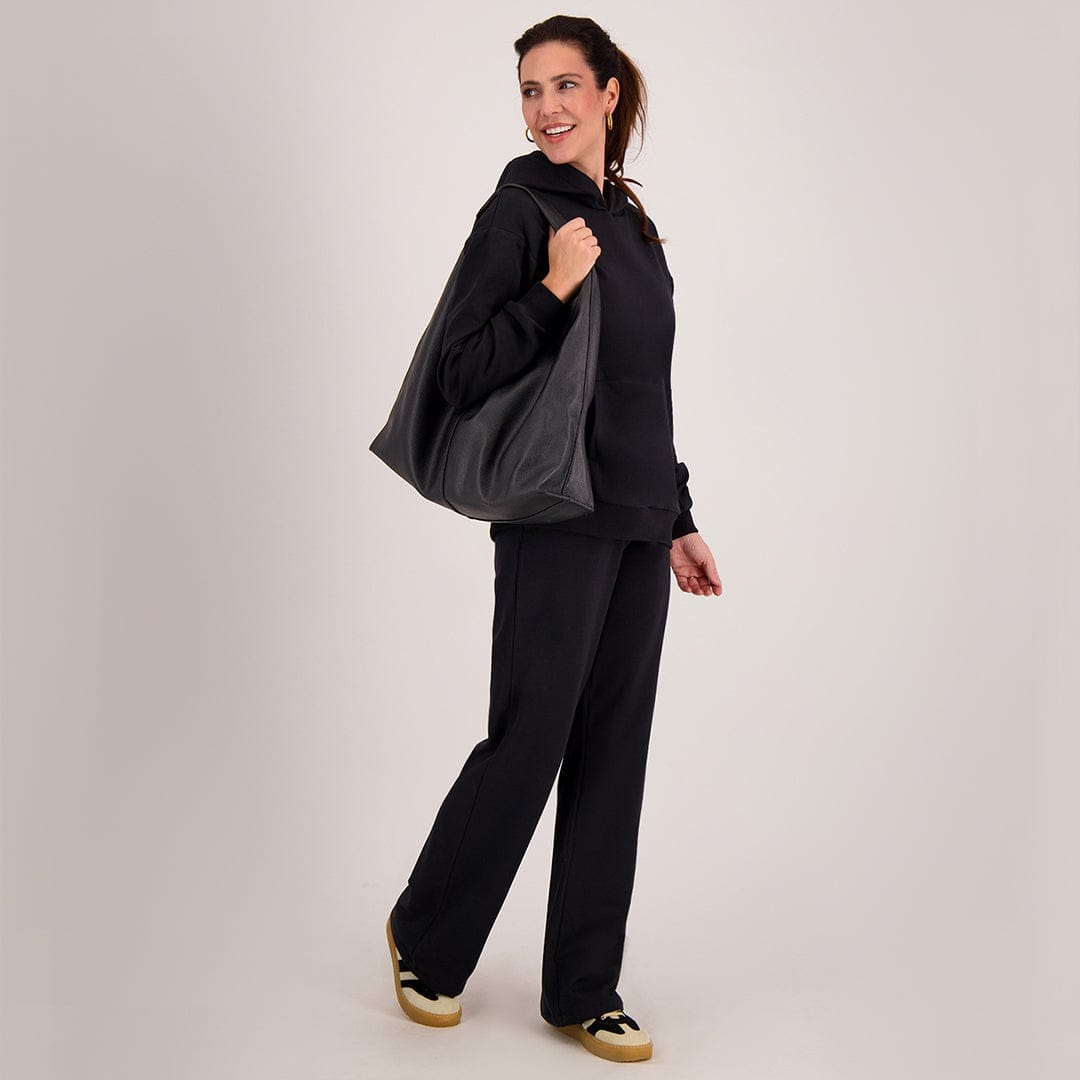 Je m'appelle Broeken Pant Straight Organic | Zwart