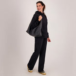 Je m'appelle Broeken Pant Straight Organic | Zwart