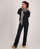 Je m'appelle Broeken Pant Straight Organic | Zwart