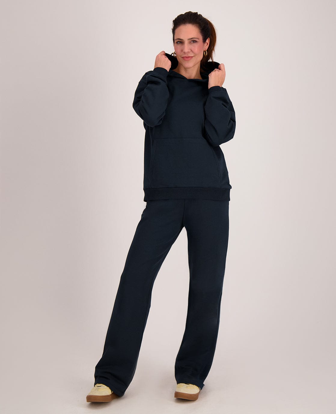 Je m'appelle Tops Hoodie Organic | Donkerblauw