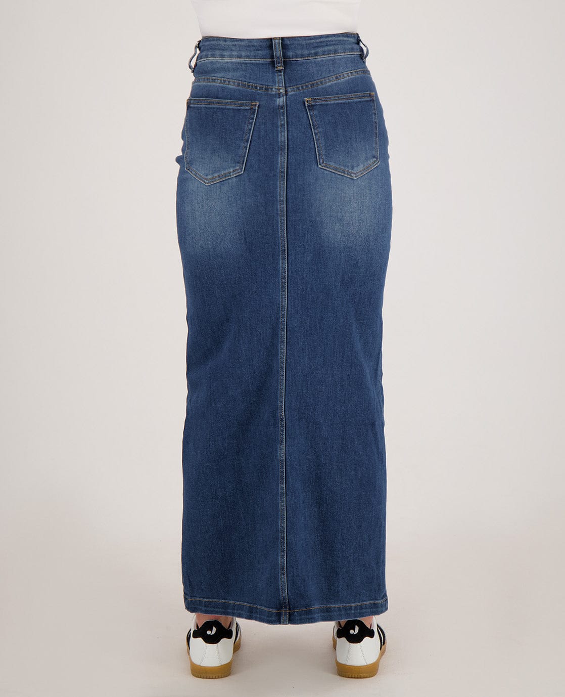 Je m'appelle Jurken Skirt Denim Stretch | Medium Denim Blue