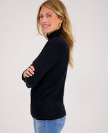 Je m'appelle Tops Top Colle | Zwart