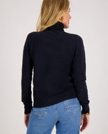 Je m'appelle Tops Top Colle | Zwart