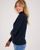 Je m'appelle Tops Top Colle | Donkerblauw