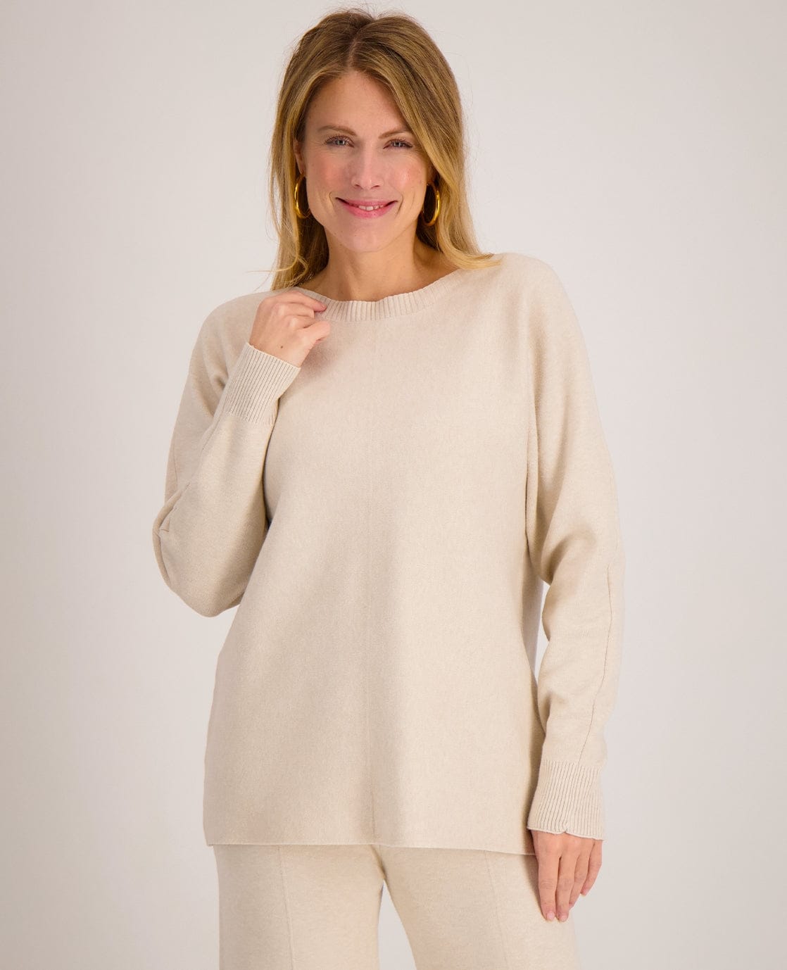 Pull Cosy Seam | Ecru