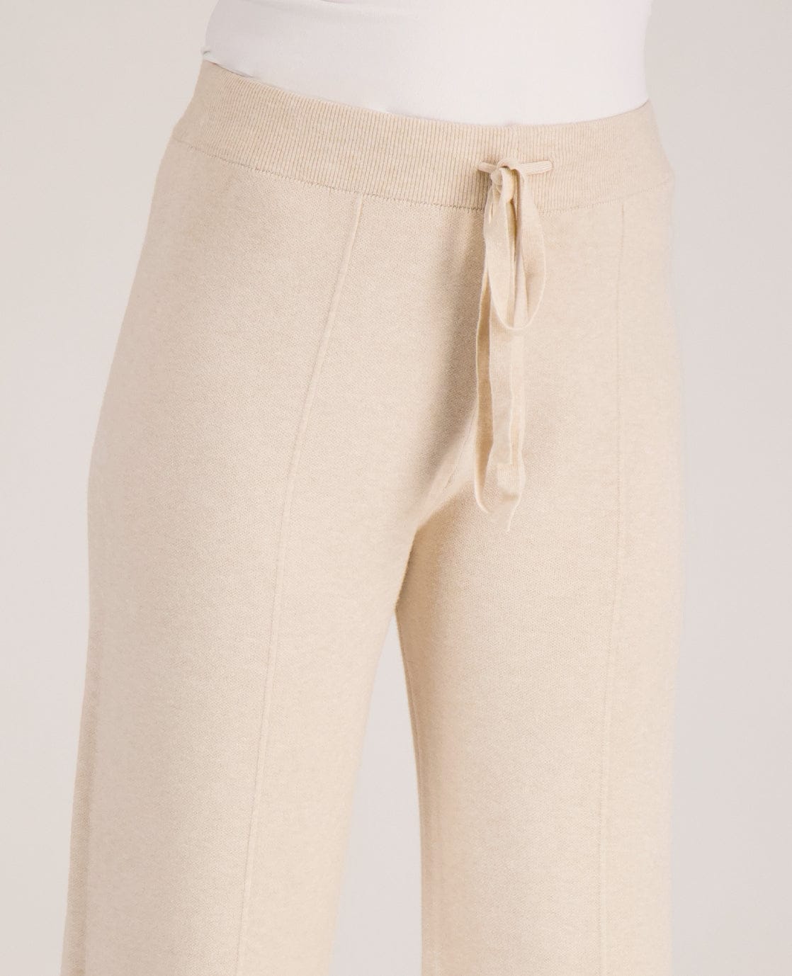 Je m'appelle Broeken Pant Cosy Straight Seam | Ecru