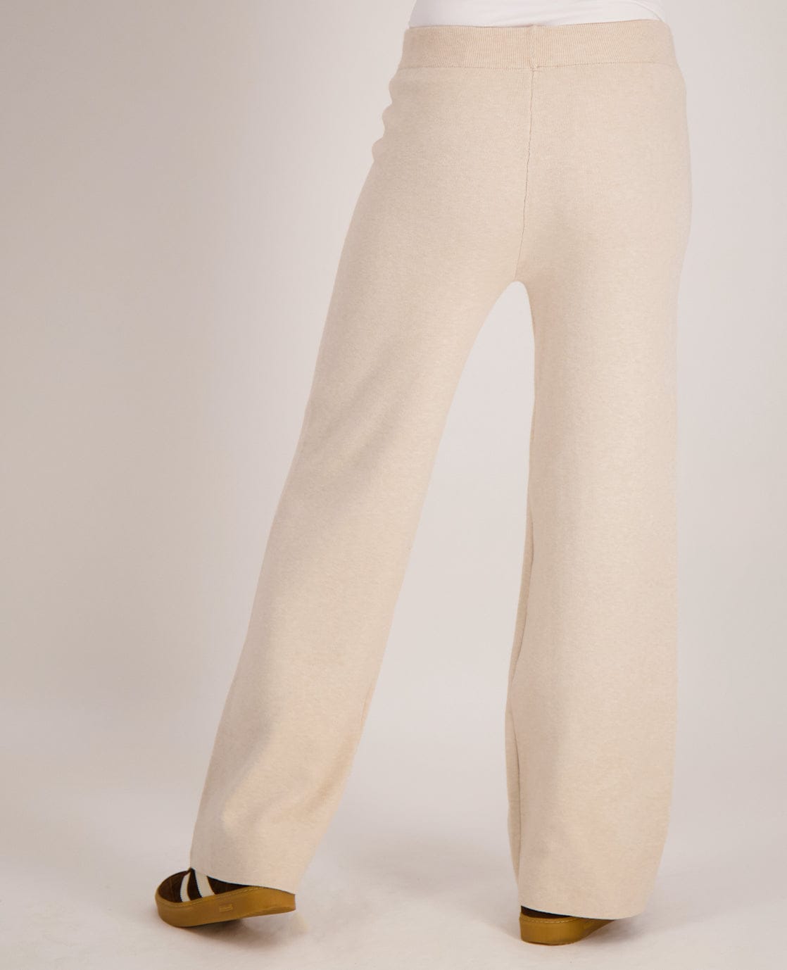 Je m'appelle Broeken Pant Cosy Straight Seam | Ecru