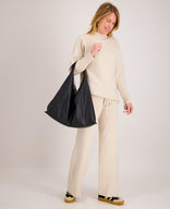 Je m'appelle Broeken Pant Cosy Straight | Ecru