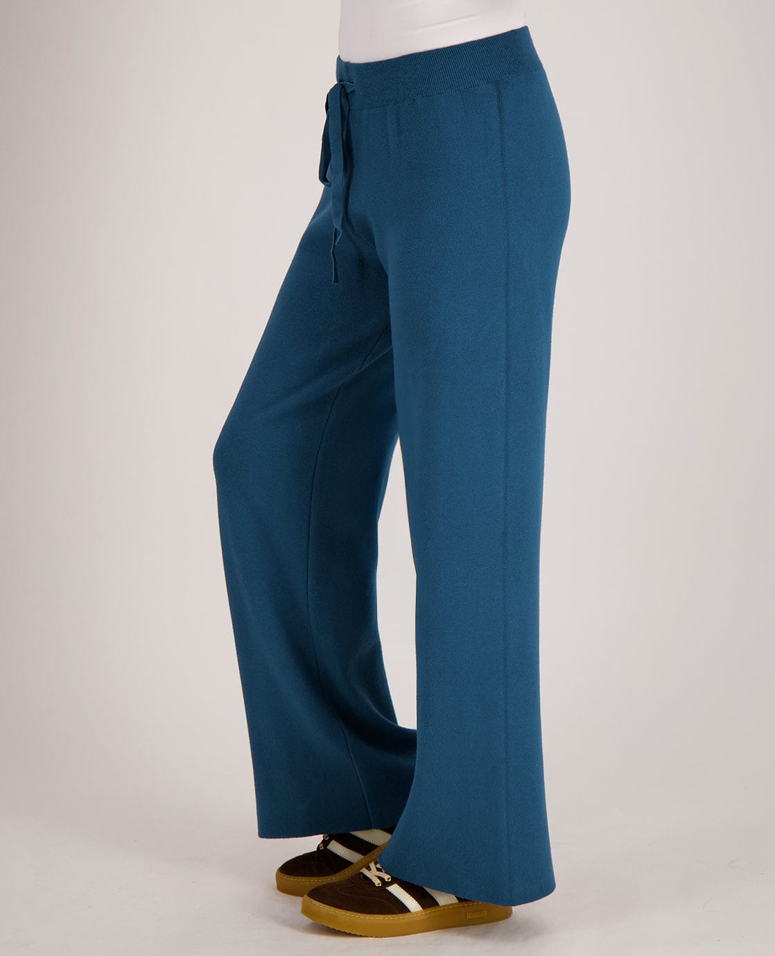 Je m'appelle Broeken Pant Cosy Straight | Petrol