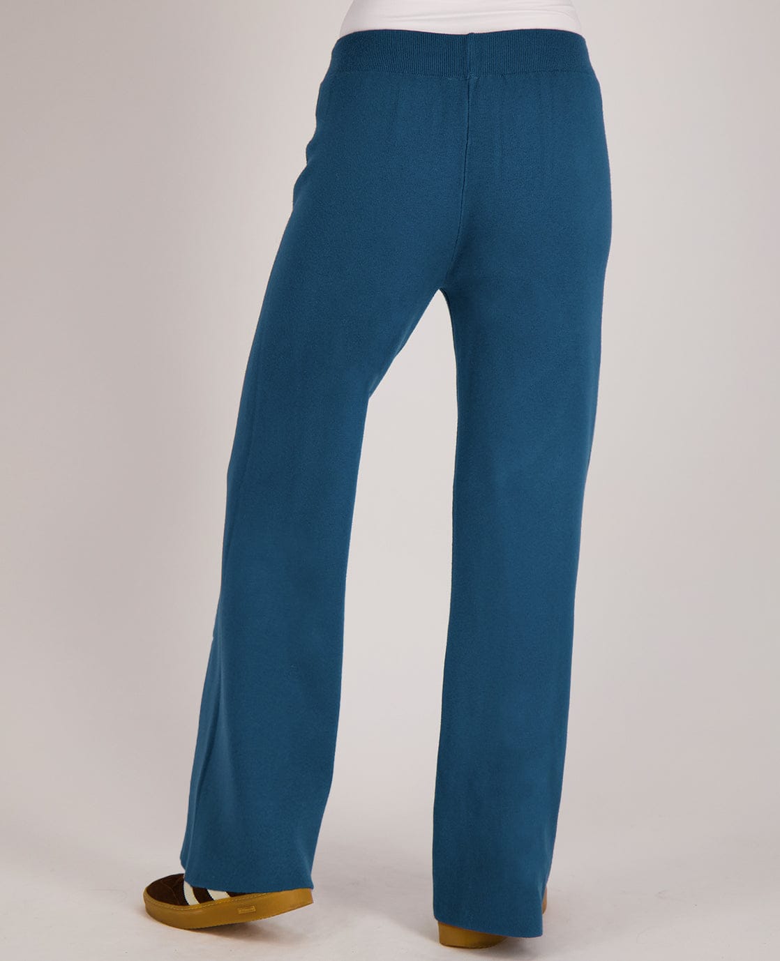 Je m'appelle Broeken Pant Cosy Straight | Petrol
