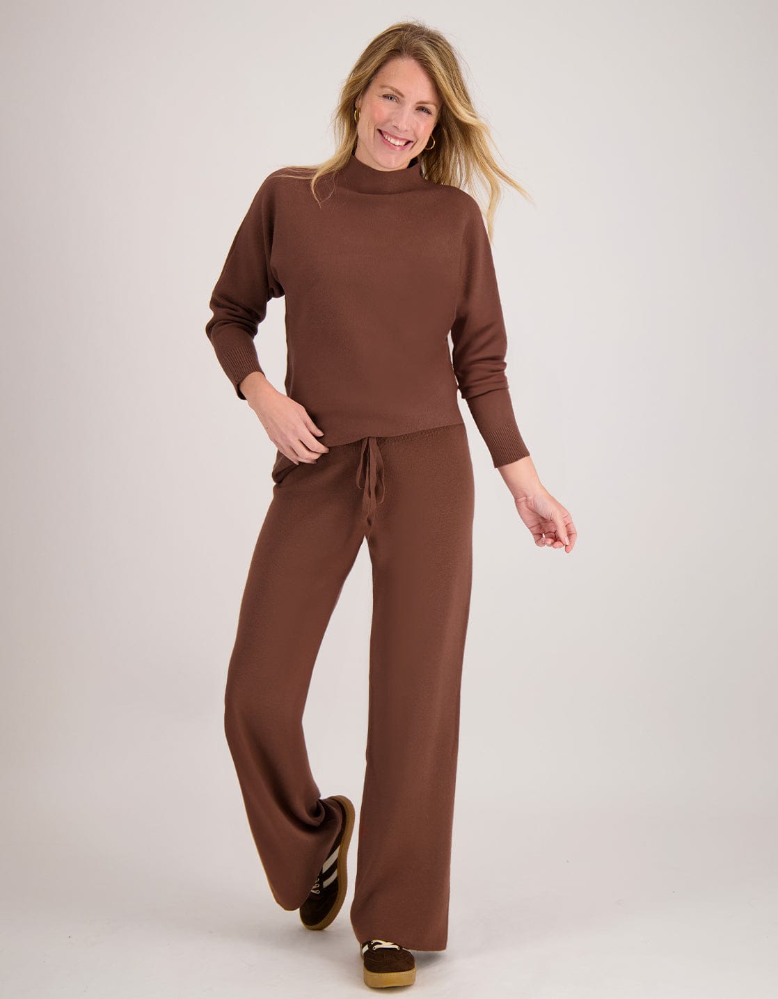 Pant Cosy Straight | Hazelnut Brown