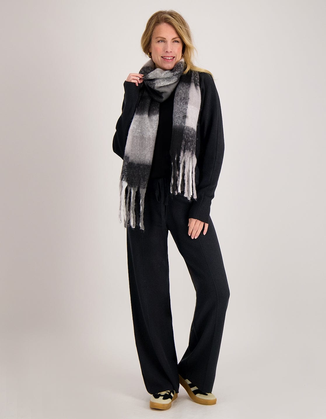 Je m'appelle Accessoires Multicolor / Zwart / One Size Sjaal | Multicolor / Zwart