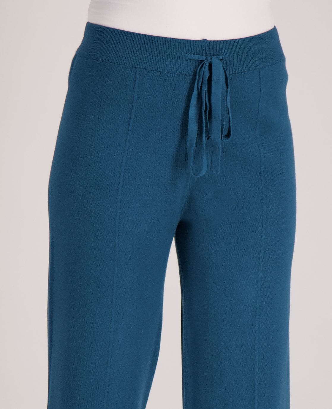 Je m'appelle Broeken Pant Cosy Straight Seam | Petrol