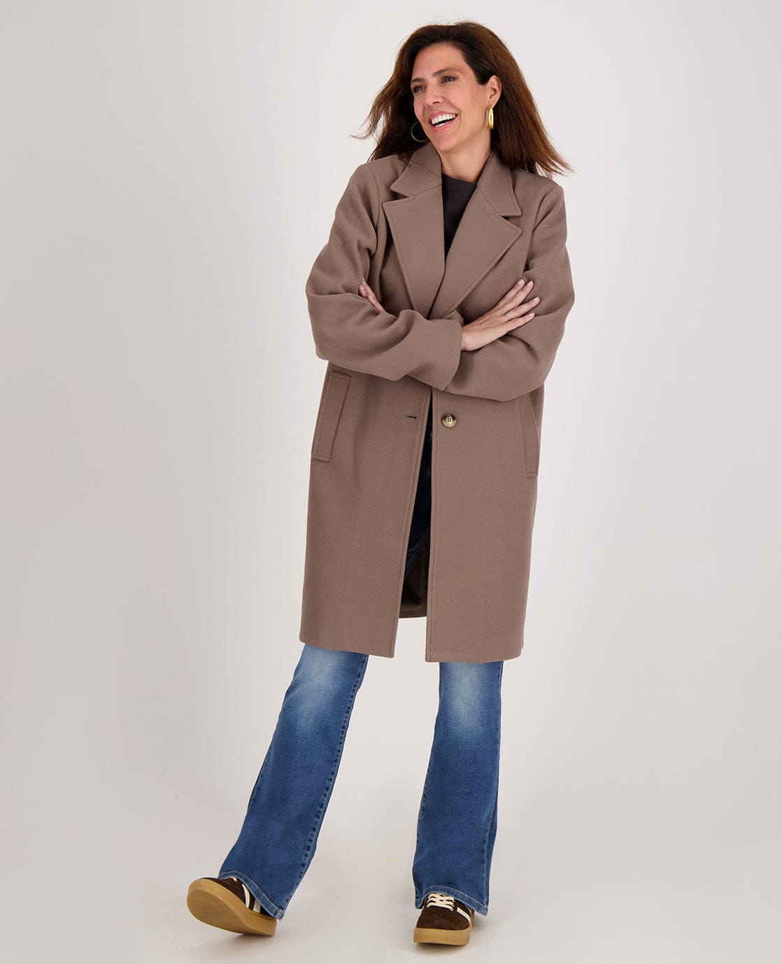 Je m'appelle Tops Pull Jacky | Coffee