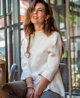 Je m'appelle Tops Dark Greige / S/M Pull Jacky | Dark Greige