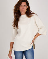 Je m'appelle Tops Pull Jacky | Dark Greige