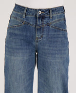 Je m'appelle Broeken Pant Straight Stretch Denim | Medium Denim