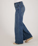 Je m'appelle Broeken Pant Straight Stretch Denim | Medium Denim