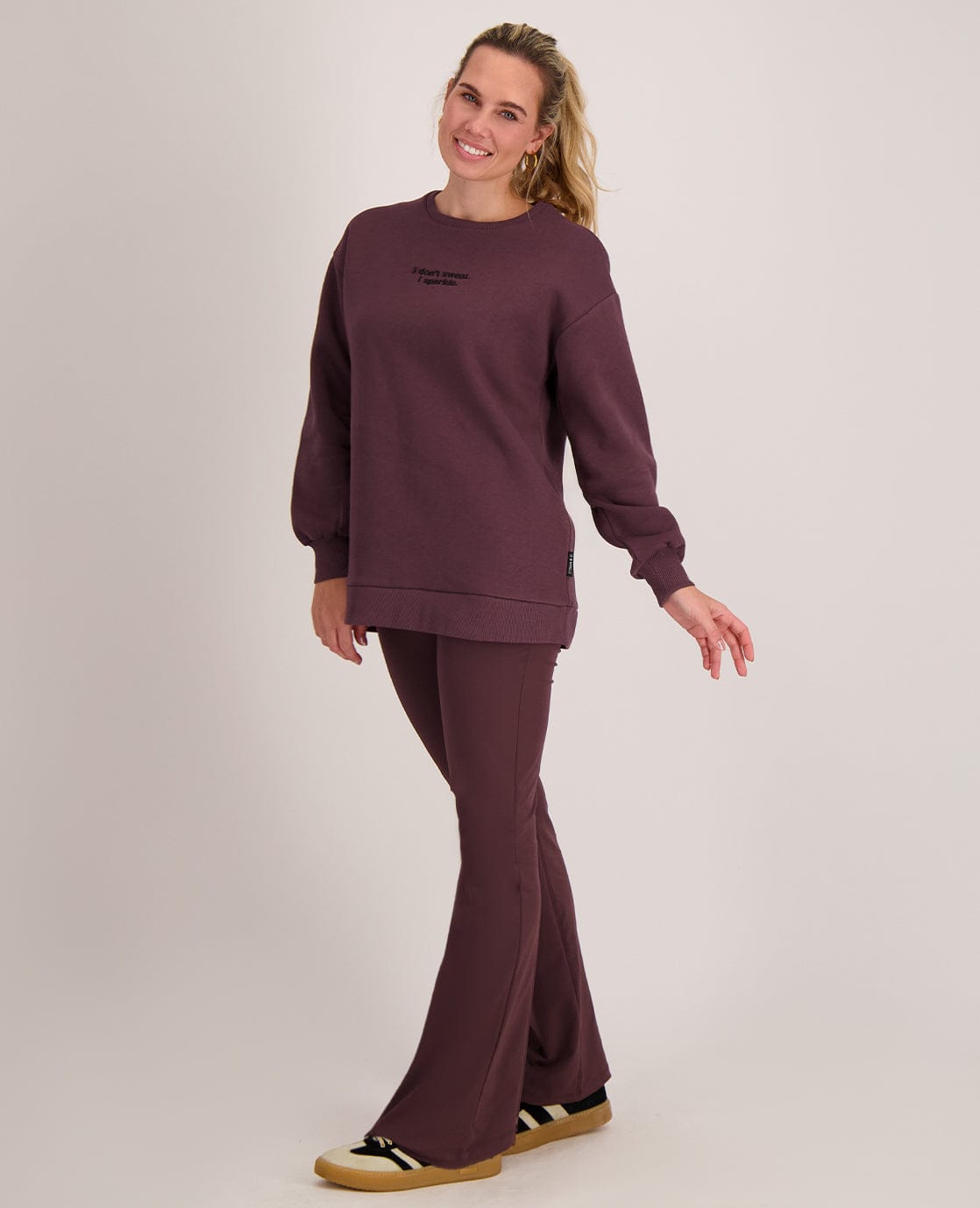 Je m'appelle Tops Sweater Celina | Plum