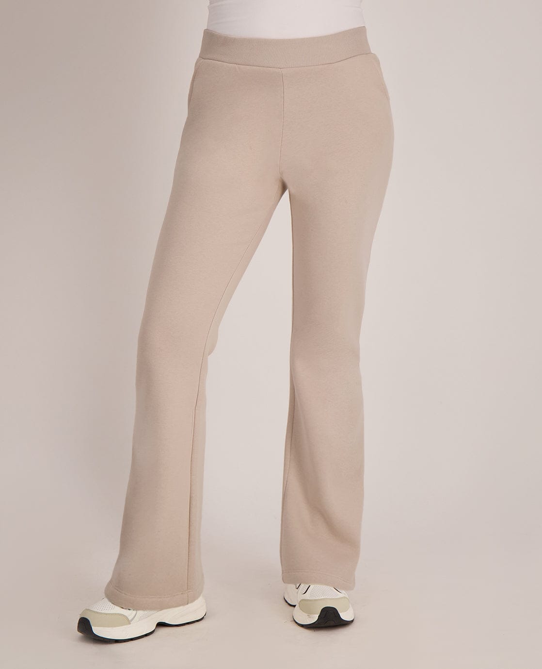 Je m'appelle Broeken Pant Flare | Dark Greige