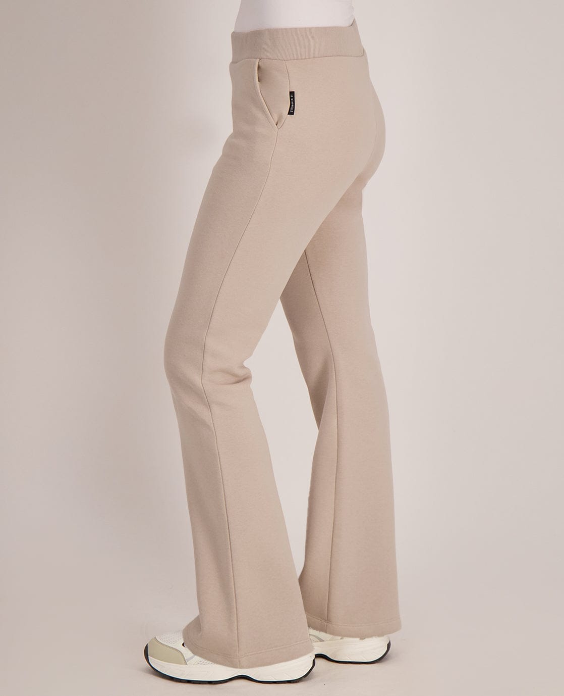 Je m'appelle Broeken Pant Flare | Dark Greige