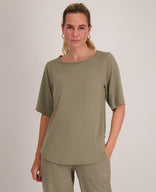 Je m'appelle Tops Sage Green / XS Tee Loose | Sage Green