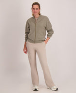 Je m'appelle Jassen Cardigan Zipper | Sage Green