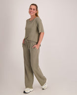 Je m'appelle Broeken Pant Straight | Sage Green