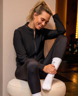 Je m'appelle Jassen Zwart / XS Cardigan Zipper Travel | Zwart