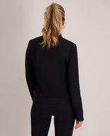 Je m'appelle Jassen Cardigan Zipper Travel | Zwart