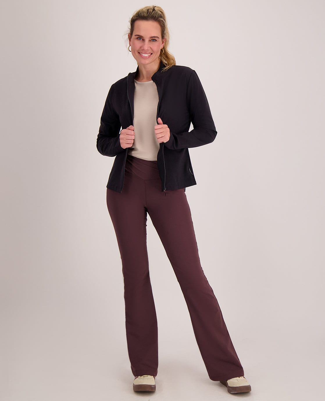 Je m'appelle Jassen Cardigan Zipper Travel | Zwart