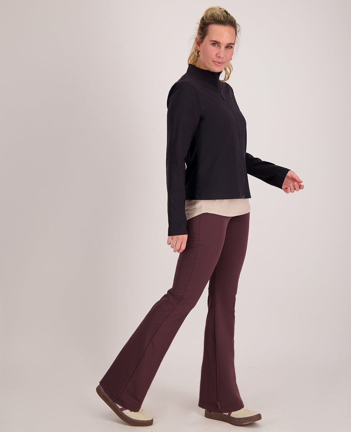 Je m'appelle Jassen Cardigan Zipper Travel | Zwart