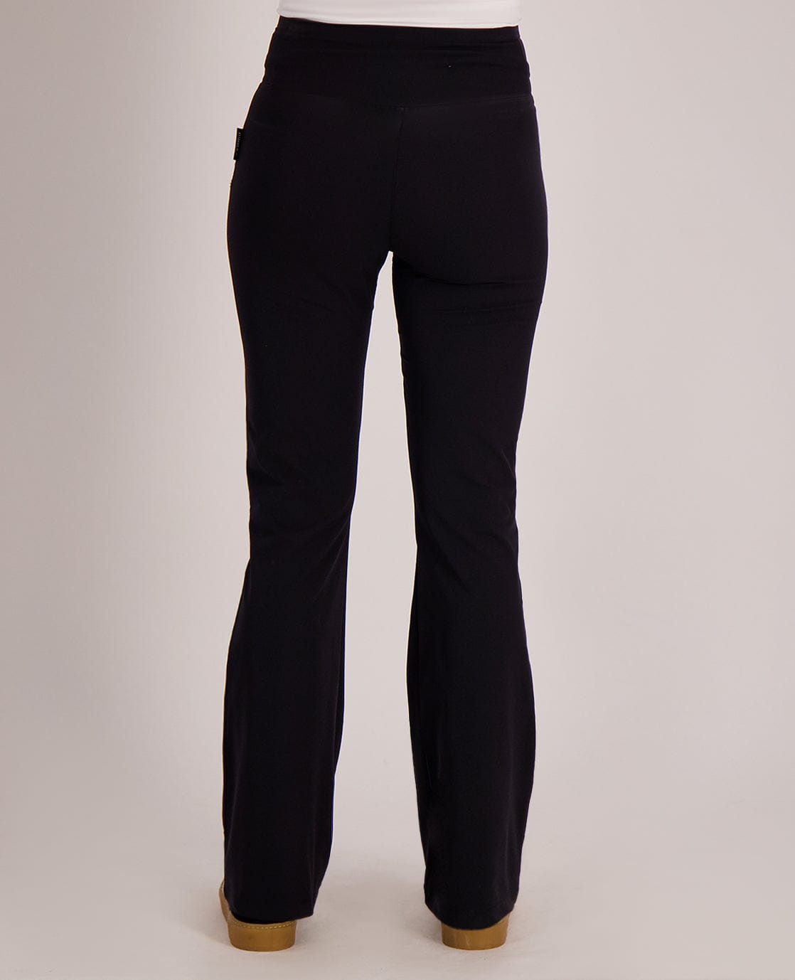 Je m'appelle Broeken Pant Flare Sports Travel | Zwart