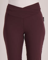 Je m'appelle Broeken Pant Flare Sports Travel | Plum