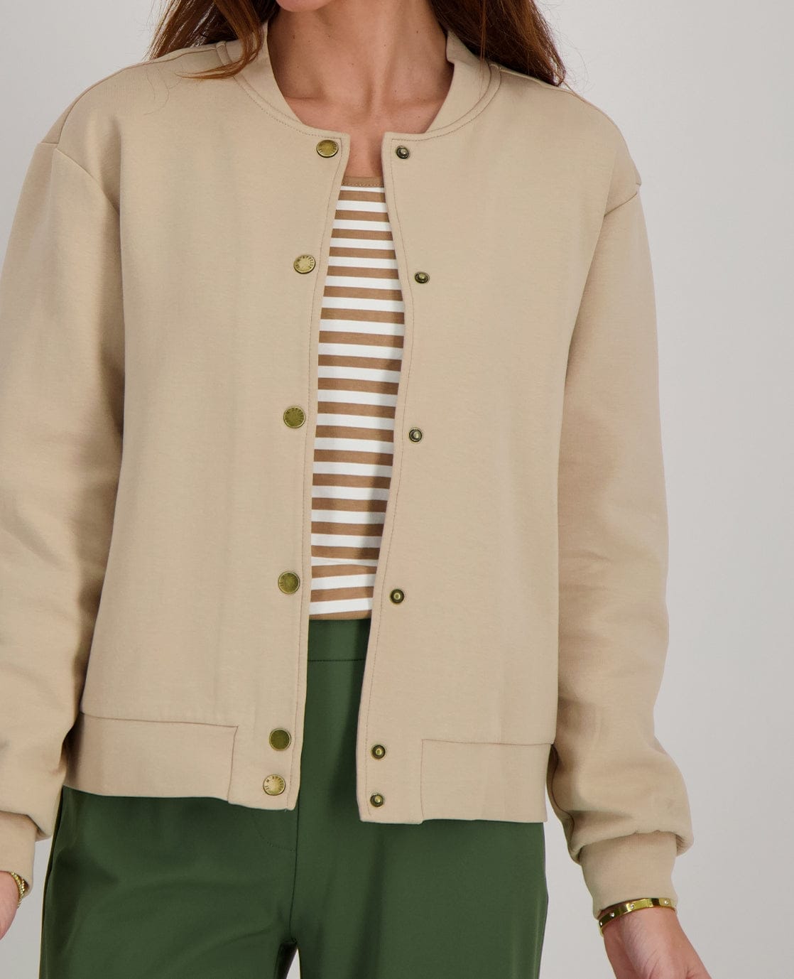 Je m'appelle Jassen Bomber Veste | Sand