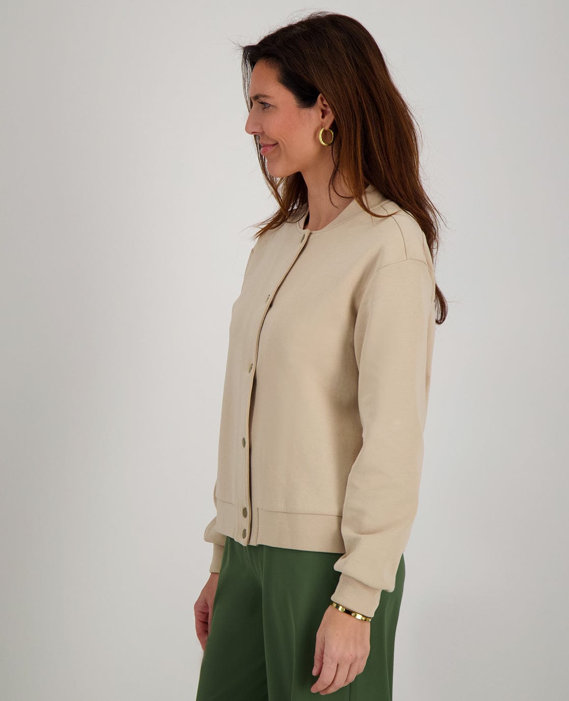 Je m'appelle Jassen Bomber Veste | Sand